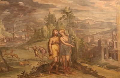 Venus und Aeneas von Carlo Urbino